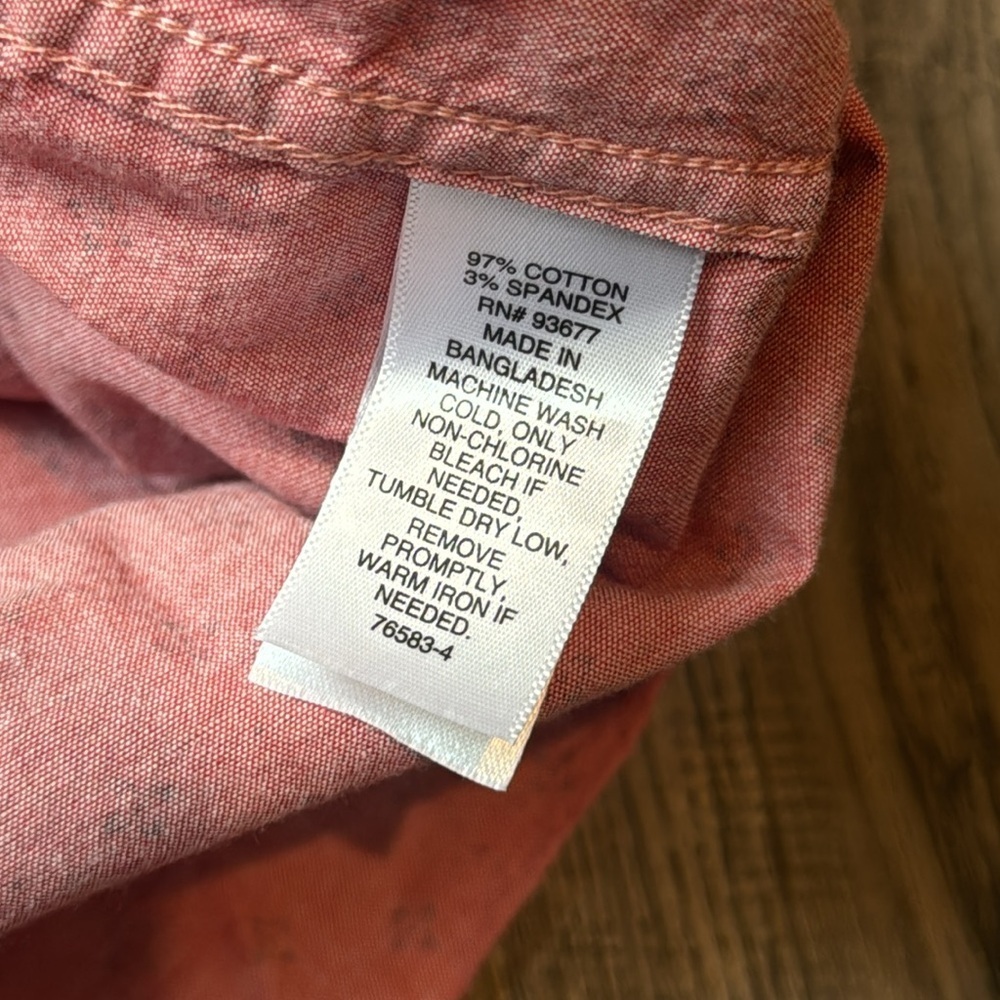 Mutual Weave Men’s Large Button Down Shirt - Picture 4 of 6